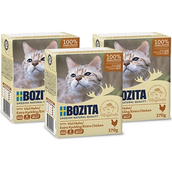 BOZITA Cat Chicken 3 x 370 g