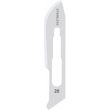 PARAMOUNT Skalpelové čepele stainless steel 100ks, č. 20