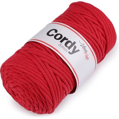Prima-obchod Provázková příze 100 m Cordy, barva 22 (8009) červená rumělka