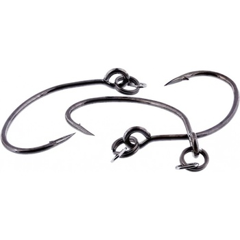 Westin Rigged Trout Single Hooks Black vel.4 10 ks