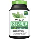 Zenwise Green Coffee Bean Extract 500 mg | with Green Tea Extract [60 капсули]