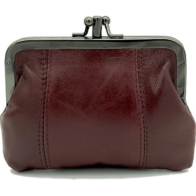 Dámská kožená Borse Design 51-11-1 bordo