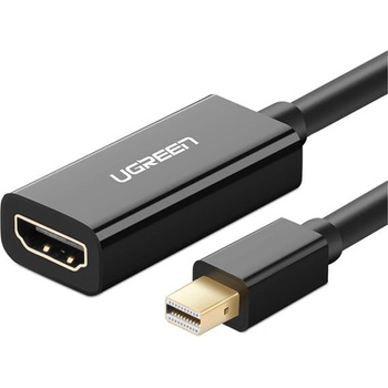 UGREEN Преходник Ugreen MD112, от Mini DisplayPort(м) към HDMI(ж), черен (UGREEN-10461)