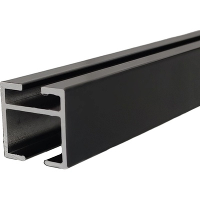 KovovégarnýžeCZ Profil Cubito 20 x 20 mm černá matná 351-400cm