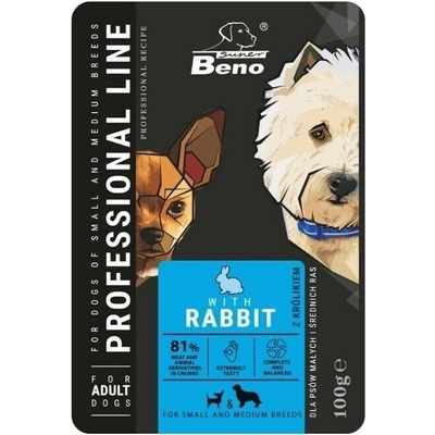 Super Beno Adult Small a medium Rabbit 100 g