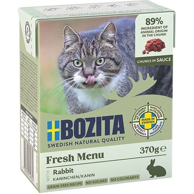 Bozita Cat kousky v omáčce s králičí 6 x 370 g