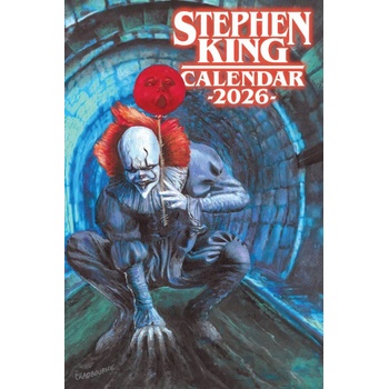 Overlook Connection Press 2026 Stephen King Calendar Meet Pennywise | Stephen King, Glenn Chadbourne