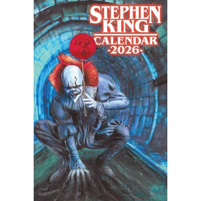 Overlook Connection Press 2026 Stephen King Calendar Meet Pennywise | Stephen King, Glenn Chadbourne