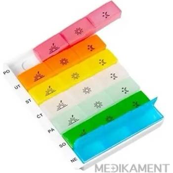 Obzor Dávkovač liekov typ 09 týždenný 1 ks