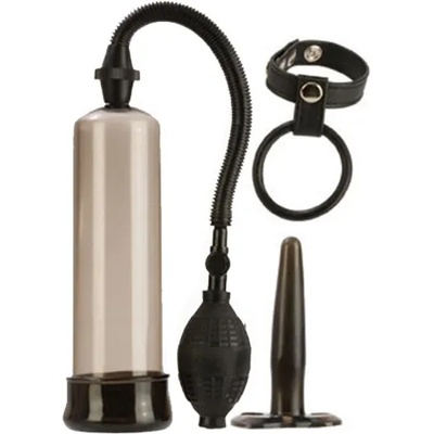 CalExotics Пенис помпа с аксесоари "rock hard" 19 см