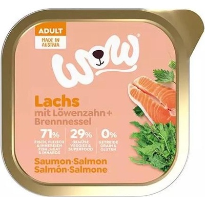 WOW Adult losos s paradajkami 150 g