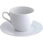 ROTBERG Чаша за чай + чинийка ROTBERG Basic white 380 ml 4 броя 1206BAS003 (1206BAS003)