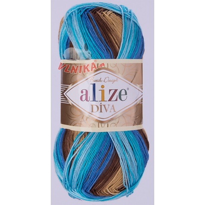 Alize Příze Diva Batik Varianta: 3243