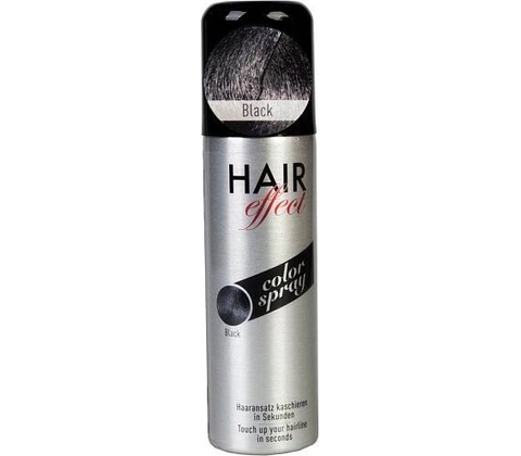 Hair Effect Touch up spray na šediny a odrosty ČERNÝ 100 ml