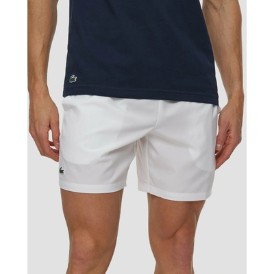 Bílé Lacoste pánské šortky