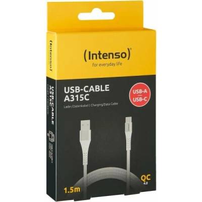Intenso A315C USB 2.0-TypeC 1,5m bílý