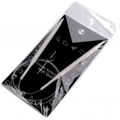 Kruhové jehlice č. 4,5; 5; 5,5; 6; 7; 8 Velikost: 5,5mm