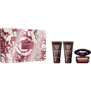 Versace Crystal Noir Gift Set EDP 50 ml + Shower Gel 50 ml + Body Lotion 50 ml за жени