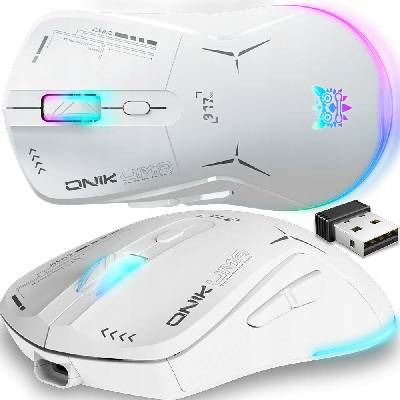 Onikuma CW917 RGB bílá