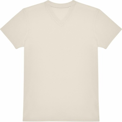 B&C E150 V tričko s krátkým rukávem a výstřihem do V bourbon vanilla
