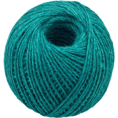 Jutový motouz zelený TEX, klubko 200 g