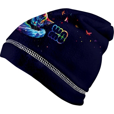 Fleecová čepice dětská DUHOVÁ KOČKA – Zbozi.Blesk.cz