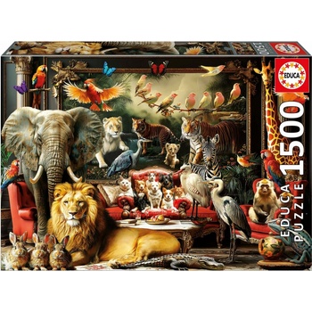 Educa Пъзел Educa - Имението на животните, 1500 части (EDU20245)