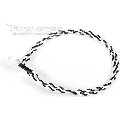 Axial LED jednotlivý biele LED