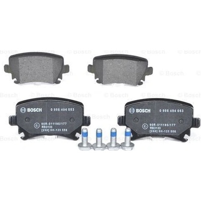 BOSCH Sada brzdových platničiek kotúčovej brzdy 0986494053