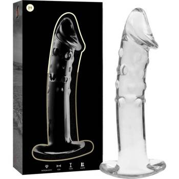 Image 1 of IBIZA Nebula Model 19 Dildo Borosilicate Glass 18.5x4cm Clear