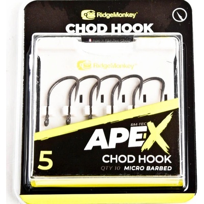 RidgeMonkey Ape-X Chod Barbed veľ.6 10 ks