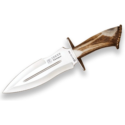 JOKER VERRACO - STAG HORN 26 CM FIXED BLADE DOUBLE EDGE CN42