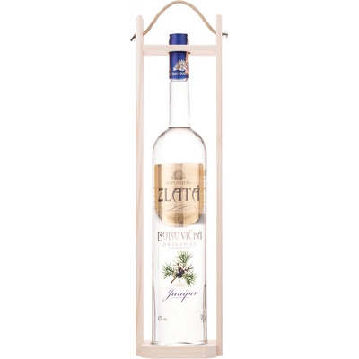 Imperátor Borovička Zlatá 42% 1,5 l (kazeta)