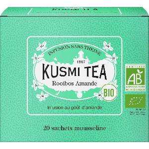 Kusmi Tea Био чай Rooibos Amande 20 пакетчета (21665A1120)
