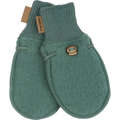 Mikk-Line Детски ръкавици Mikk-Line Kid's Wool Mittens Gloves - Balsam Green - размер 62/68 (EU) (202-6757-0612)