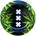 Best Buds Метален Пепелник XXX Amsterdam Weed Leaves (610864)