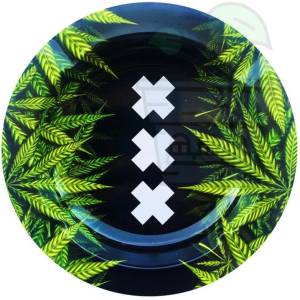  Best Buds Метален Пепелник XXX Amsterdam Weed Leaves (610864)