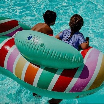 Swim Essentials Swim Essentials: Двоен пояс ⌀190 см. за деца от 6+ години - "Rainbow (SWE-2023SE502)