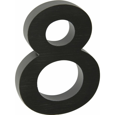 VMBal Domové číslo 3D AL čierne - č. 8