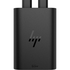 HP Зарядно устройство за лаптоп HP 65W GaN USB-C черен (600Q7AA)