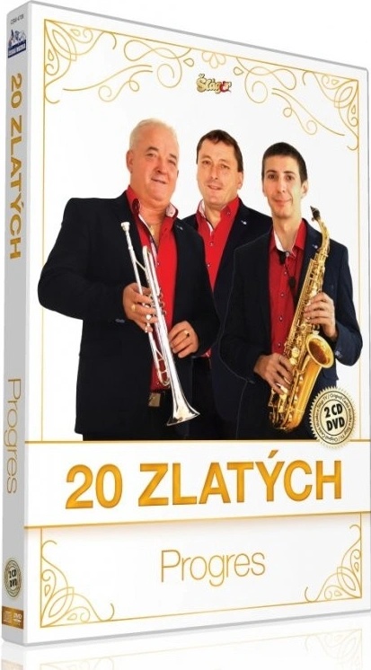 Progres - 20 zlatých CD