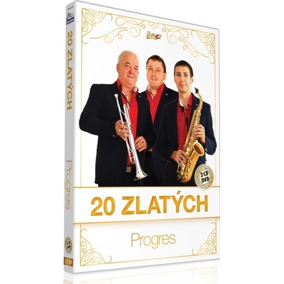 Progres - 20 zlatých CD