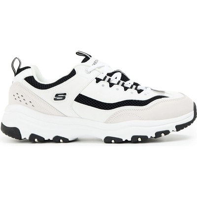 Skechers Маратонки Skechers Men's Casual Low-Top Trainers - White/Black