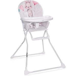 Lorelli СТОЛ ЗА ХРАНЕНЕ cookie noble grey&pink rabbit (10100242314)