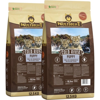 Wolfsblut Cold River Puppy 2 x 12, 5 кг