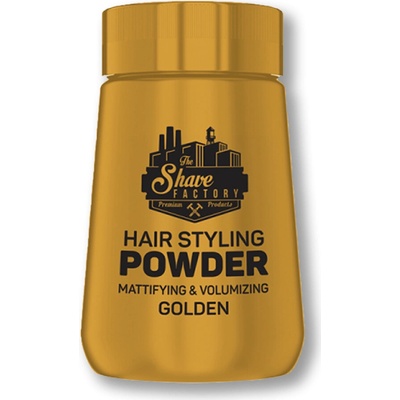 The Shave Factory stylingový púder na vlasy Golden 20g