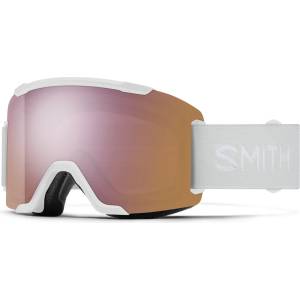 SMITH Ски маска Smith Squad2 2CP Mirror S2 + Storm Blue Sensor Mirror S1 Ski goggles - White Vapor / CP Everyday Rose Gold Mirror (417-5856-0811)