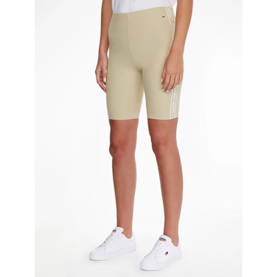 Tommy Jeans dámské legíny DW0DW12624 béžové