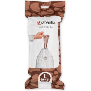 Brabantia Торбички за боклук Brabantia PerfectFit размер L 40-45 л 20 бр (138607)
