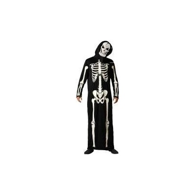 BigBuy Carnival Маскировъчен костюм за възрастни Скелет Halloween Размер XS/S